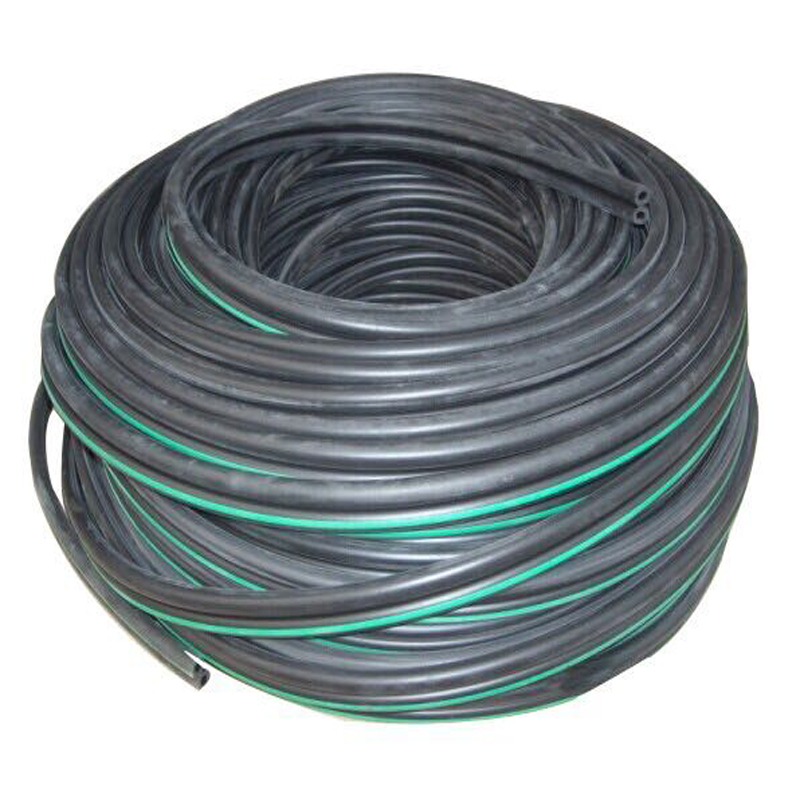 Food grade rubber twin pulse hose for milking machines