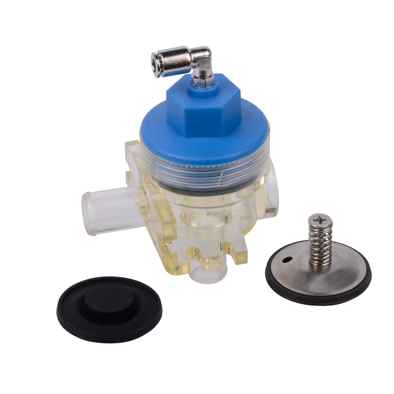 Shut off valve for Electronic milk meter