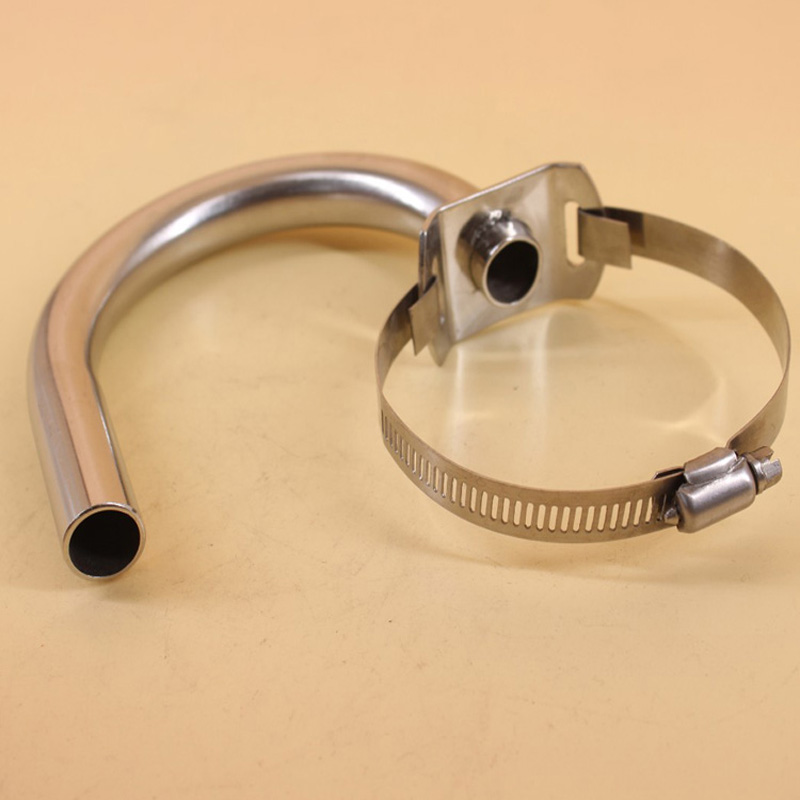 Milk inlet clamp